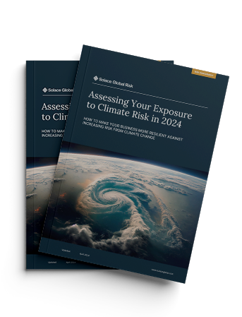 Assessing Your Exposure to Climate Risk in 2024 report mock up