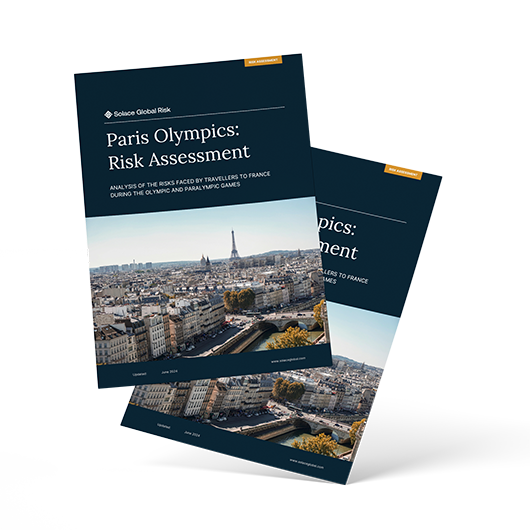 Front cover of Paris Olympics risk assessment