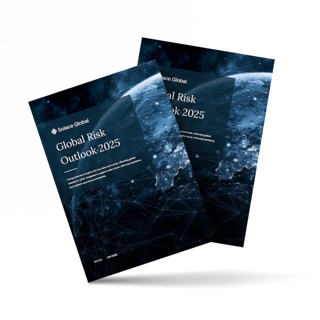 Global Risk Outlook 2025 Report Mock Up