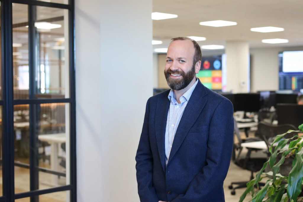 David Wing in the Global Offices